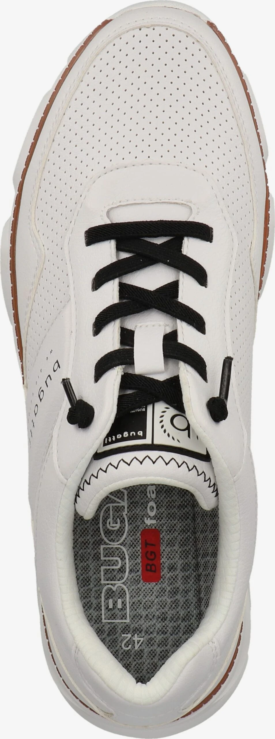 Bugatti Casual Sneakers Sneakers Laag Heren Wit 6 Bugatti Casual Sneakers Sneakers Laag Heren Wit - Afbeelding 6