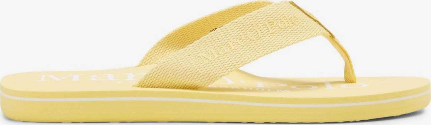 Marc O'Polo Slippers Teenslippers Heren Geel 2 Marc O'Polo Slippers Teenslippers Heren Geel - Afbeelding 2