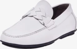 Baldinini Lage Schoenen Instappers Heren Wit