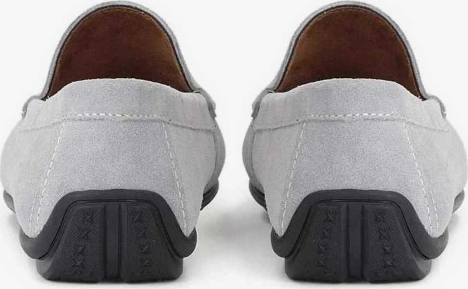 Kazar Lage Schoenen Mocassins Heren Grijs 3 Kazar Lage Schoenen Mocassins Heren Grijs - Afbeelding 3