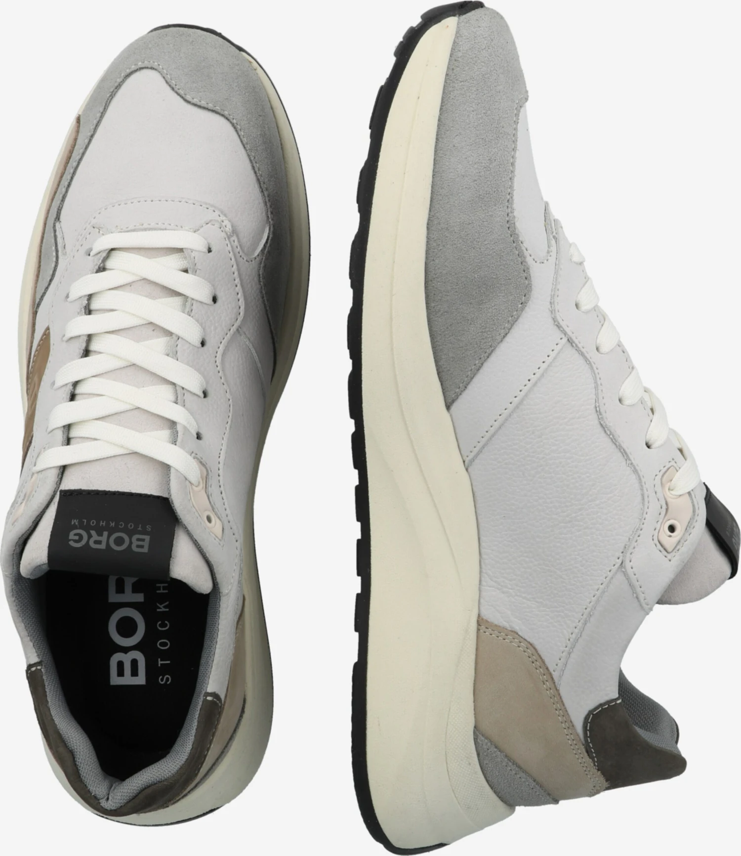 BJØRN BORG Running Sneakers Sneakers Laag Heren Wit 2 BJØRN BORG Running Sneakers Sneakers Laag Heren Wit - Afbeelding 2