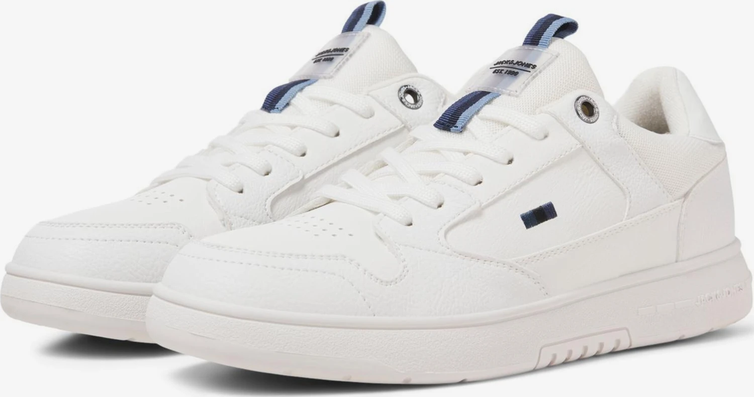 Jack & Jones Casual Sneakers Sneakers Laag HEATH Heren Wit 3 Jack & Jones Casual Sneakers Sneakers Laag HEATH Heren Wit - Afbeelding 3