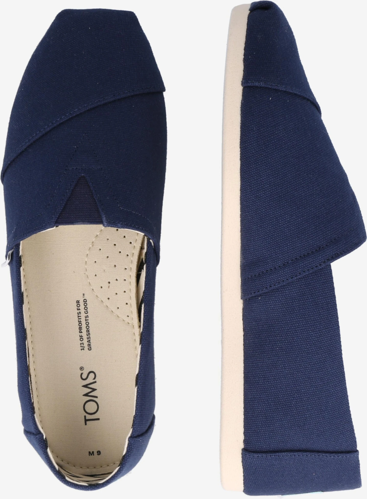 Toms Lage Schoenen Espadrilles Heren Navy 2 Toms Lage Schoenen Espadrilles Heren Navy - Afbeelding 2
