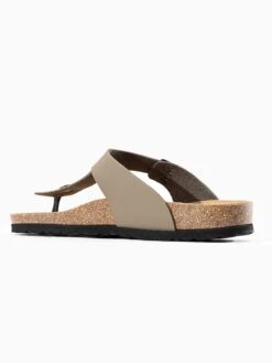 Slippers Teenslippers Mercure Heren Taupe -Herenschoenen Winkel d7a67e792901fe8061866408a420c978