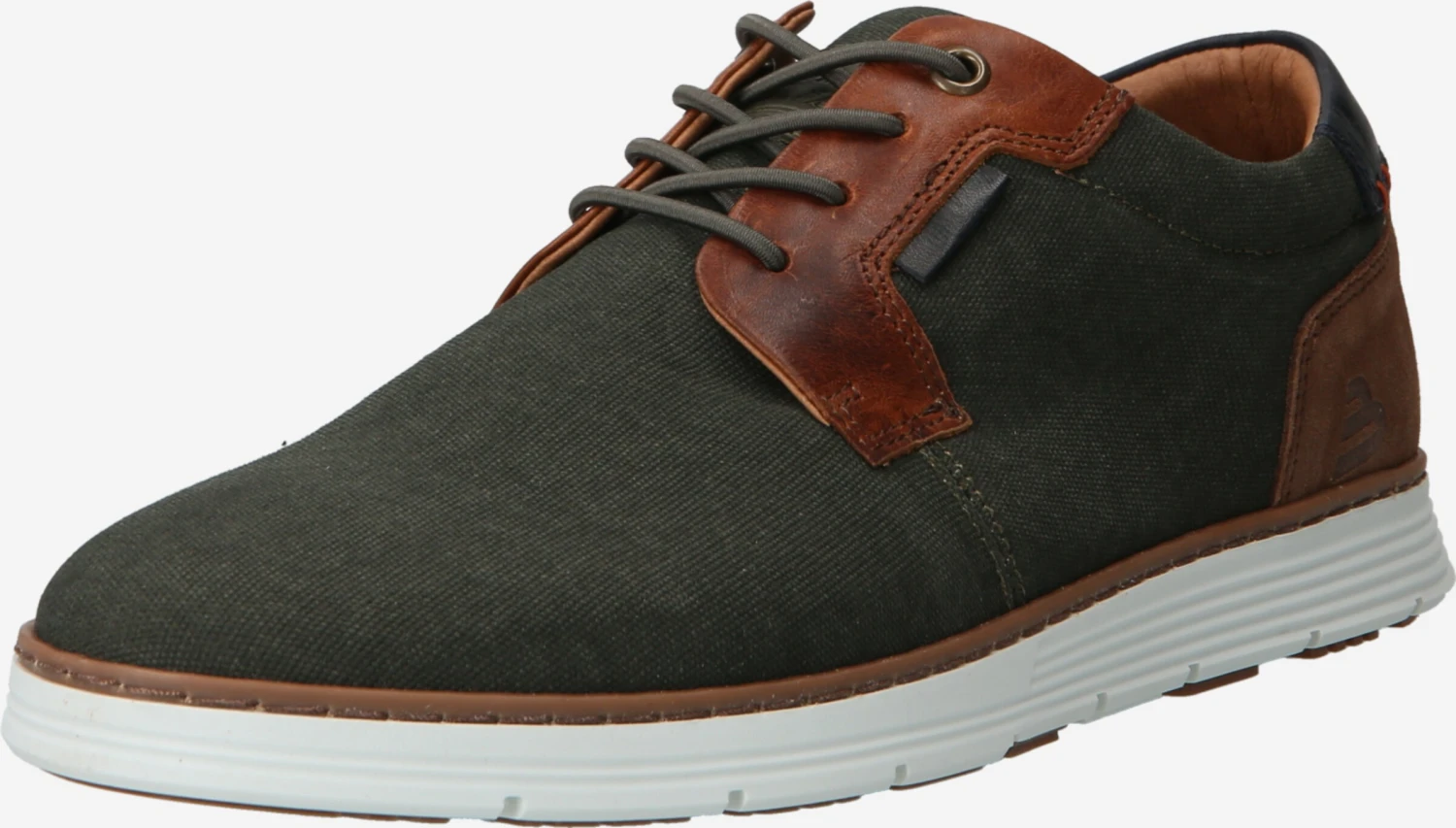 Bullboxer Sportieve Veterschoenen Sportieve Veterschoen Heren Donkergroen 1 Bullboxer Sportieve Veterschoenen Sportieve Veterschoen Heren Donkergroen