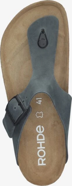 Rohde Slippers Teenslippers Heren Duifblauw -Herenschoenen Winkel dcf5fd09d76ba502caf66fe117bb7415