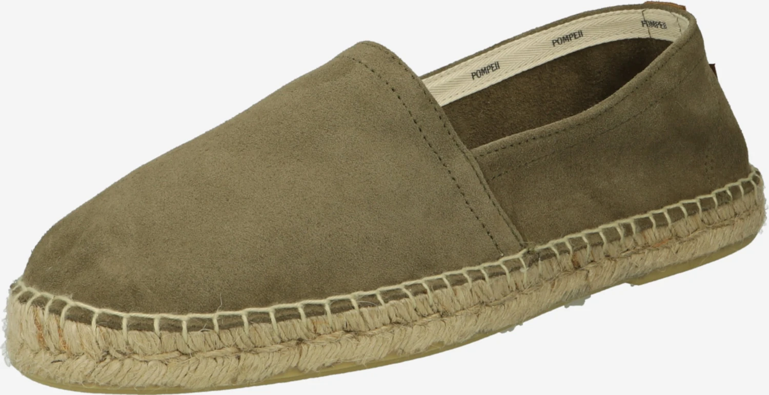 Pompeii Lage Schoenen Espadrilles AERO Heren Kaki 1 Pompeii Lage Schoenen Espadrilles AERO Heren Kaki