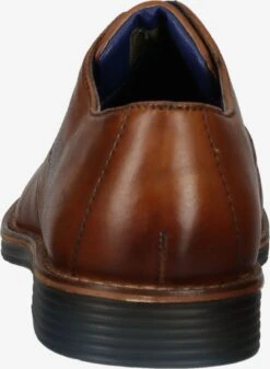 Bugatti Casual Veterschoenen Veterschoen Heren Cognac -Herenschoenen Winkel e189473c4c543632803cb5afacee288d