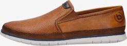 Bugatti Lage Schoenen Instappers Heren Cognac -Herenschoenen Winkel e2dbdd5e228dbfd9de9c42520731eb78