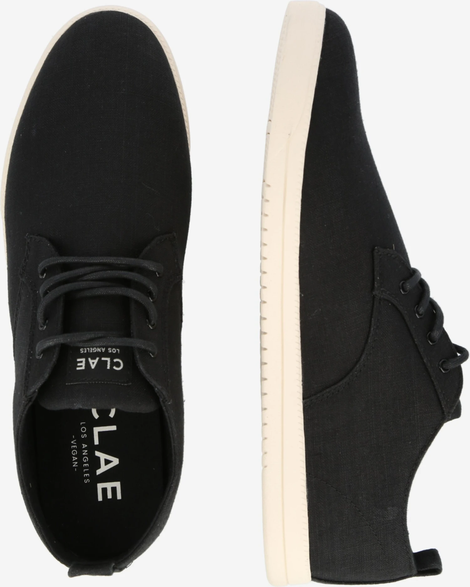 Clae Casual Sneakers Sneakers Laag ELLINGTON Heren Zwart 2 Clae Casual Sneakers Sneakers Laag ELLINGTON Heren Zwart - Afbeelding 2