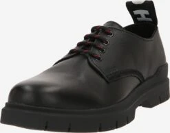 Hugo Casual Veterschoenen Veterschoen Ryan Heren Zwart