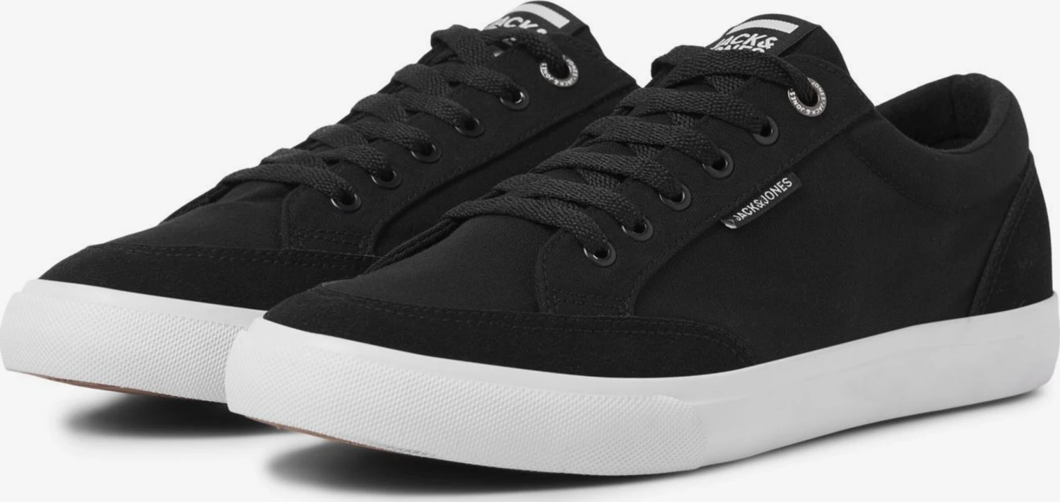 Jack & Jones Casual Sneakers Sneakers Laag GRANT Heren Zwart 3 Jack & Jones Casual Sneakers Sneakers Laag GRANT Heren Zwart - Afbeelding 3