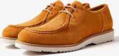 Lloyd Nette Schoenen Veterschoen LEVI Heren Cognac