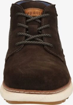 Bugatti Sportieve Veterschoenen Sportieve Veterschoen Heren Donkerbruin -Herenschoenen Winkel fd1737517760c651fb3ac872be9e0f03